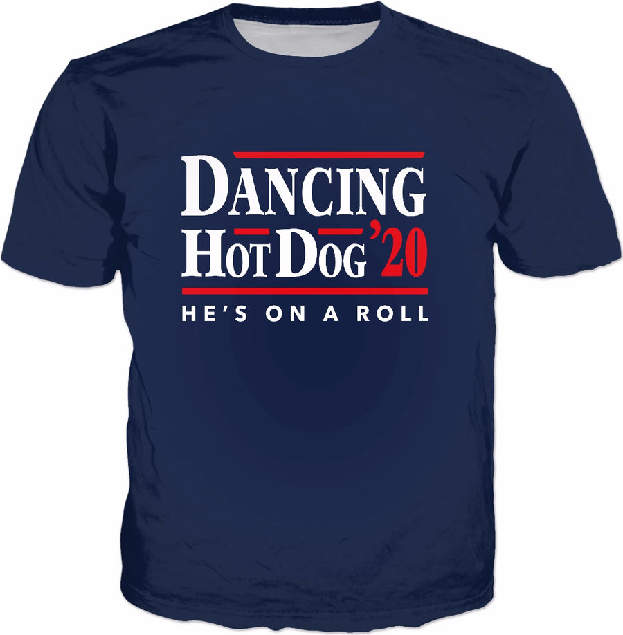 Dancing Hot Dog 2020 T-Shirt - Hot Dog Meme Filter