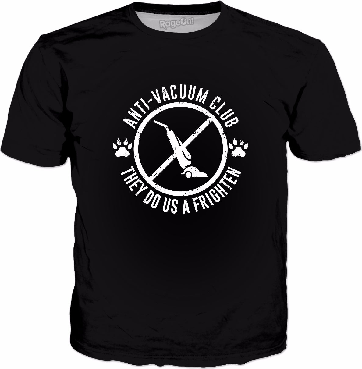 Anti-Vacuum Club T-Shirt - Funny Doggo Dogs Meme