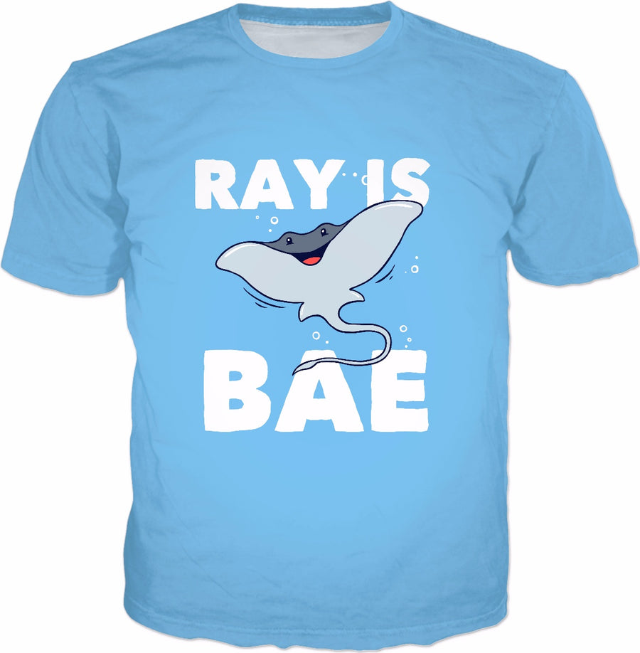 Ray Is Bae T-Shirt - Stingray Manta Sea