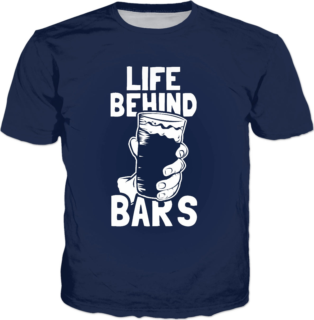 Life Behind Bars T-Shirt - Beer Drinking Craft Funny Slogan