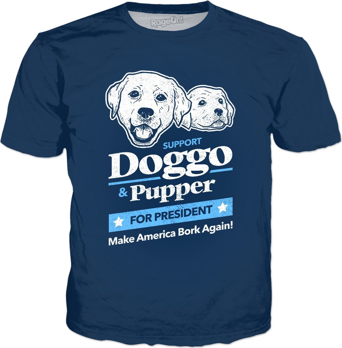 Doggo Pupper For President T-Shirt