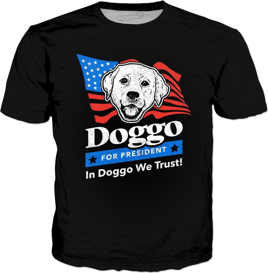 Doggo For President T-Shirt